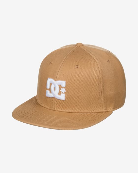 Gorra DC Shoes Empire Snap marrón camel