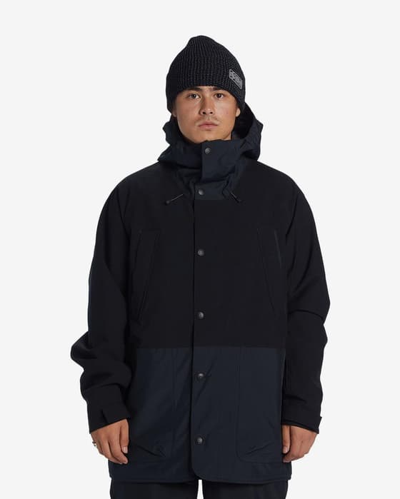 Chaqueta con capucha DC Shoes Tundra negro puro