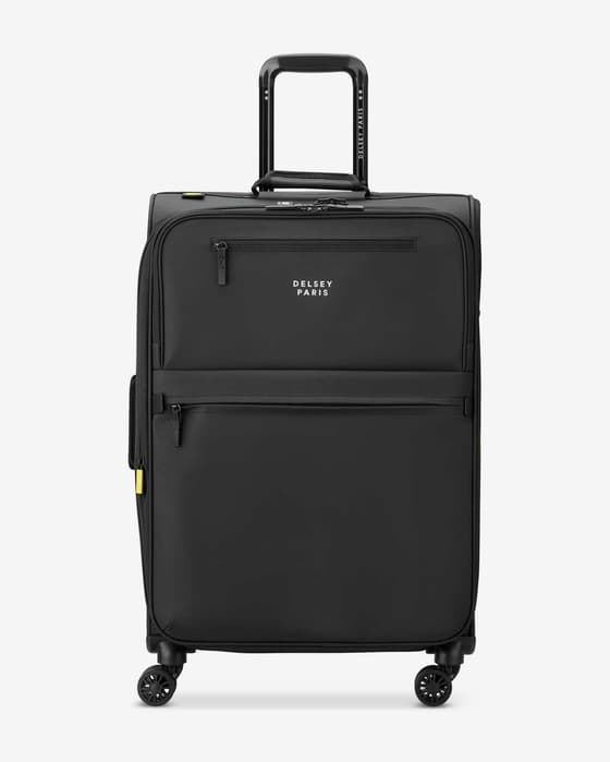 Maleta Delsey Paris Maubert Expandible 2.0 118L negro puro