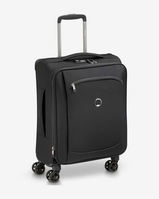 Delsey Paris Montmartre Air 2.0 Expandible Slim 34L Koffer pechschwarz