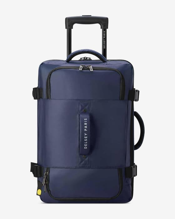 Bolsa de viaje con ruedas Delsey Paris Raspail 36L azul marino