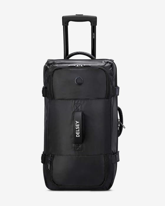 Bolsa de viaje con ruedas Delsey Paris Raspail 64L negro