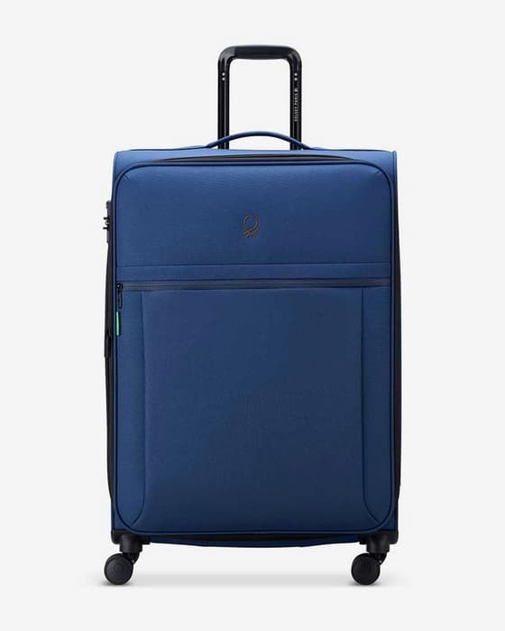 Maleta Delsey Paris x Benetton Be Expandible 120L azul oscuro