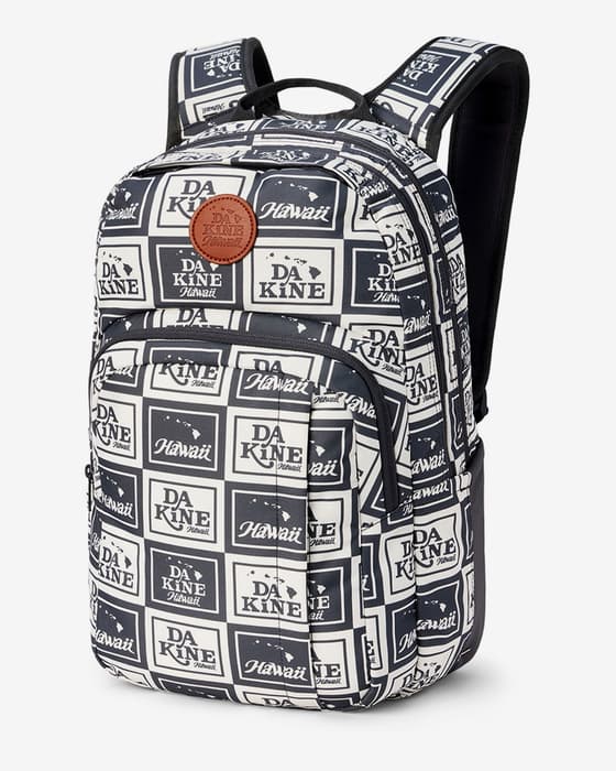Sac à dos Dakine Campus Print M 25L noir pur blanc