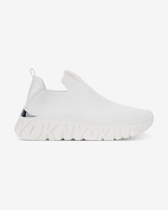 Zapatillas DKNY Lafox Slip On blanco puro mujer