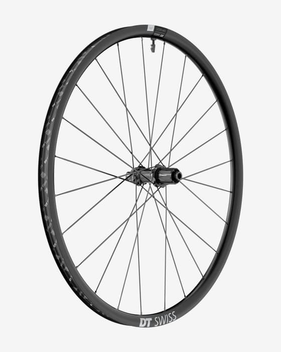 Roda traseira DT Swiss GR 1600 Spline 700" 25 12x142 mm núcleo Shimano HG