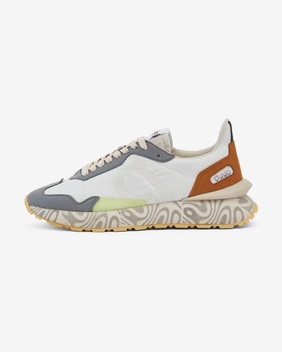Zapatillas Duuo Sensei Moon blanco gris marrón
