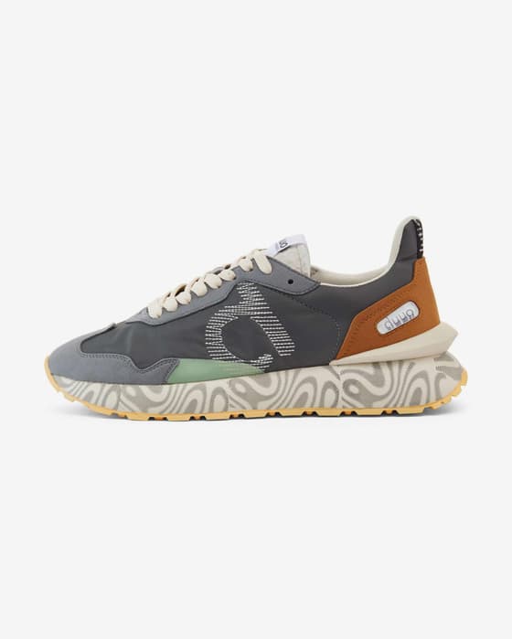 Zapatillas Duuo Sensei Moon gris oscuro marrón