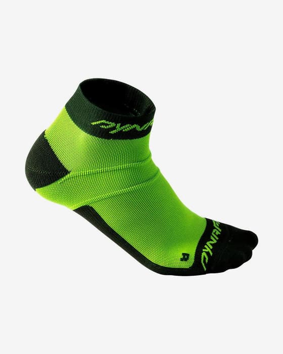 Dynafit Vertical Mesh Footie Socks Yellow Fluo