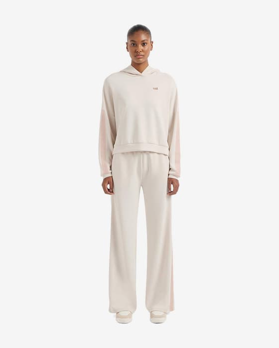 Chandal EA7 Minimal Design blanco crema mujer