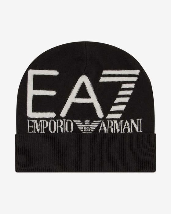 Gorro EA7 Beanie negro puro