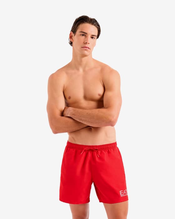 Bañador EA7 Watersport Core rojo