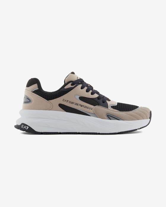 Zapatillas EA7 Crusher Sonic Mix beige negro