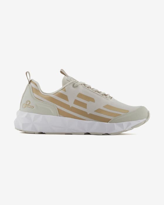 Zapatillas EA7 Iconic blanco dorado