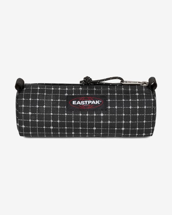 Estuche Eastpak Benchmark Single negro puro blanco puro