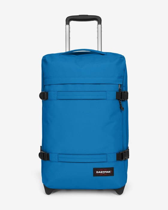 Trolley Eastpak Transit'r S 42L blu brillante nero puro
