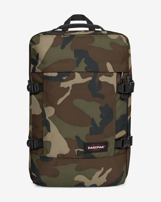 Eastpak Travelpack Backpack 42L green beige black