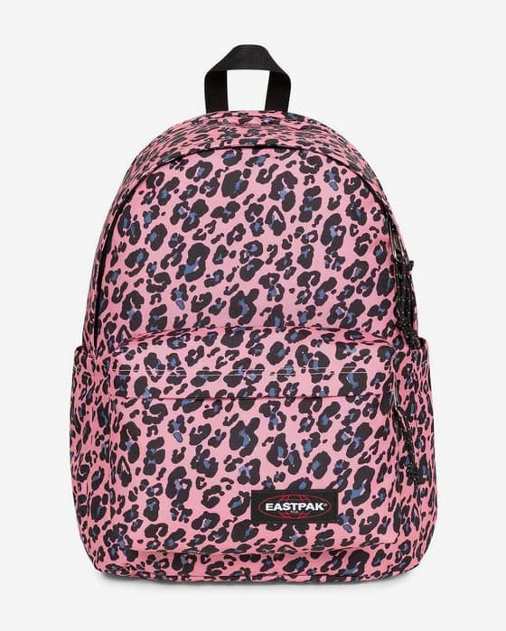 Mochila Eastpak Day Office rosa claro negro azul