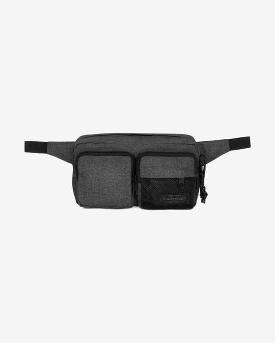 Riñonera Eastpak Double Crossbody gris oscuro negro