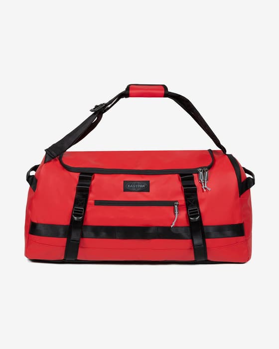 Bolsa Eastpak Duffel Pack M 70L rojo intenso negro puro