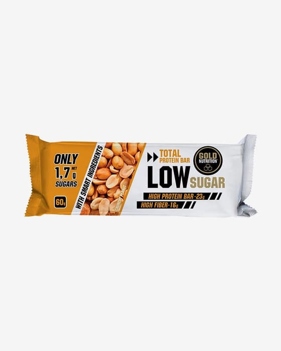 Protein Bar GoldNutrition Total Protein Bar Low Sugar crunchy peanut flavor (10 units)