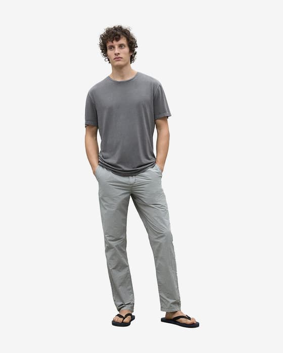 Camiseta Ecoalf Aomar manga corta gris oscuro