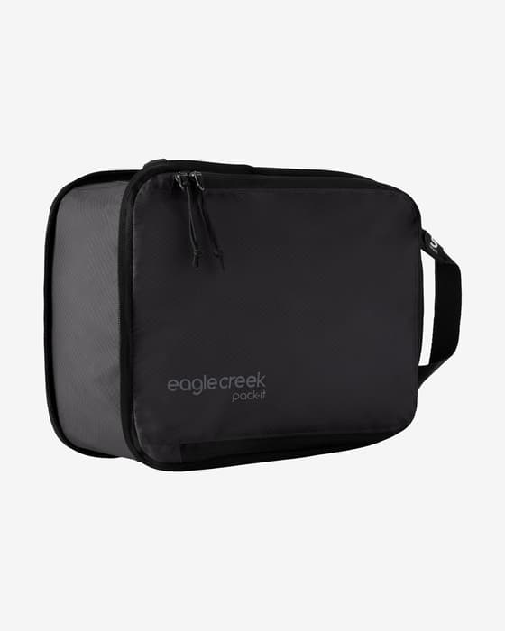 Estuche organizador Eagle Creek Pack-It Isolate Compression Cube S negro puro