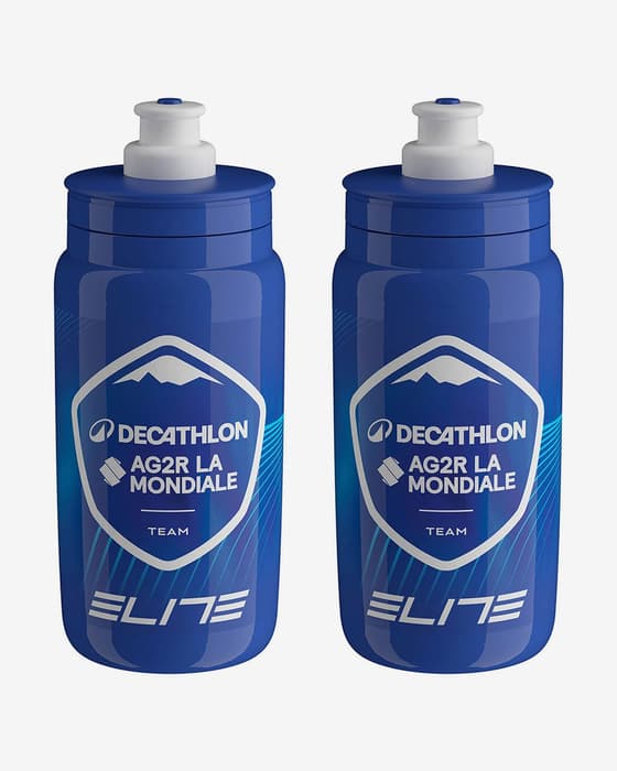 Bidón Elite Fly Decathlon AG2R La Mondiale 550 ml 2025 (2 unidades)