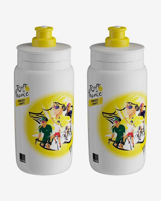 Bidón Elite Fly Tour de Francia Femmes 550 ml 2025 (2 unidades)