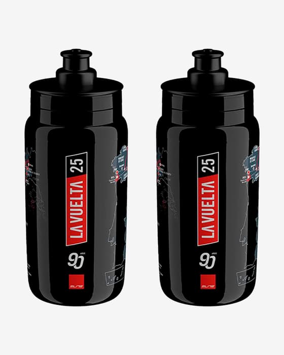 Bidón Elite Fly 550 ml  La Vuelta 2025 (2 unidades)