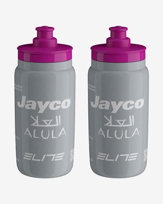 Bidón Elite Fly Team Jayco Alula 550 ml 2025 (2 unidades)