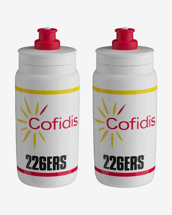 Bidón Elite Fly Team Cofidis 550 ml 2025 (2 unidades)