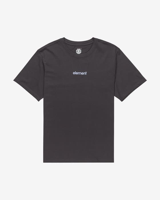 Camiseta Element Simple Logo manga corta negro