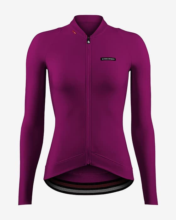 Maillot Etxeondo Alda Thermo manches longues lilas femme