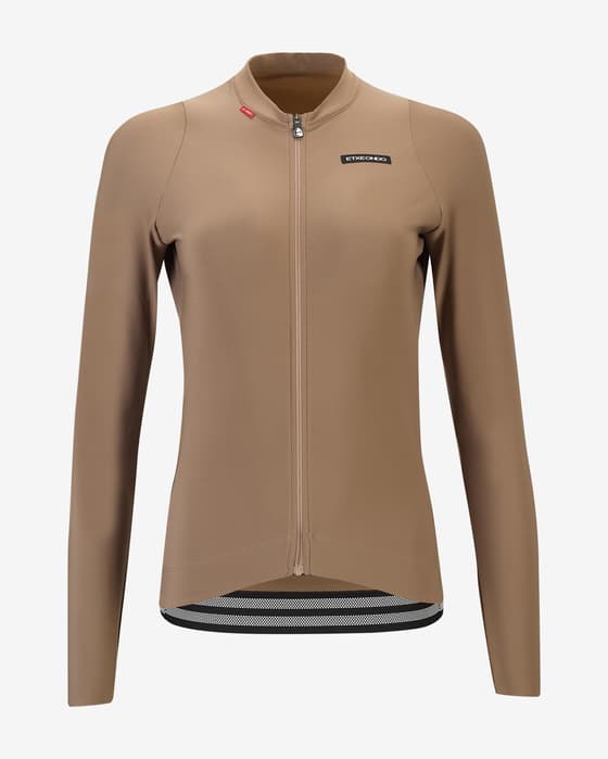 Maillot Etxeondo Alde Thermo manga larga marrón