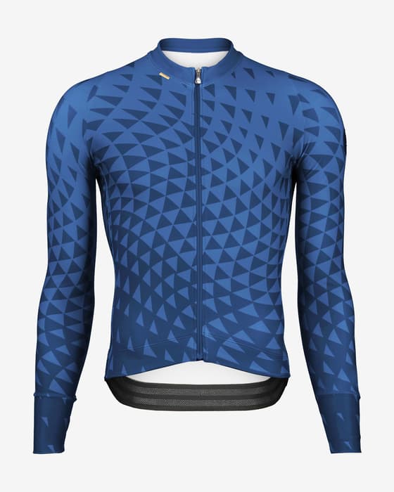 Maillot Etxeondo Aran manches longues bleuâtre