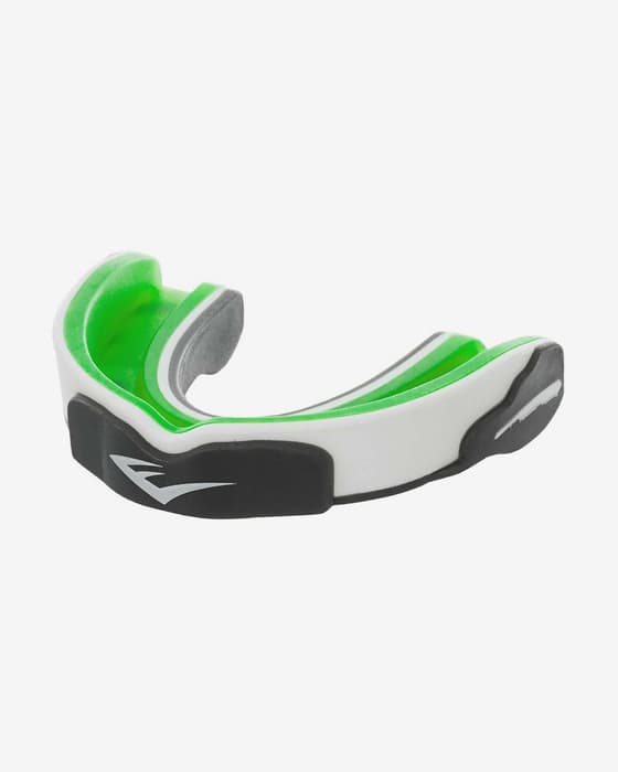 Protector bucal Everlast Evergel blanco negro verde