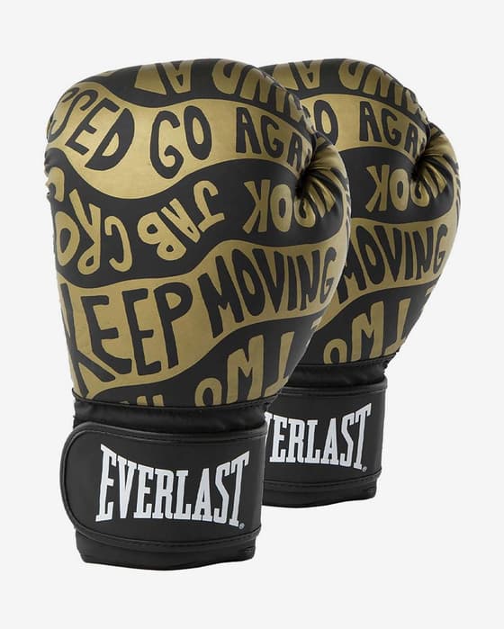 Guantes Everlast Spark Training 10oz dorado negro