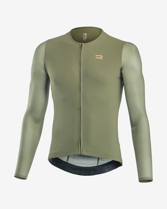 Maillot Finisseur Pro Race Racer manche longue vert