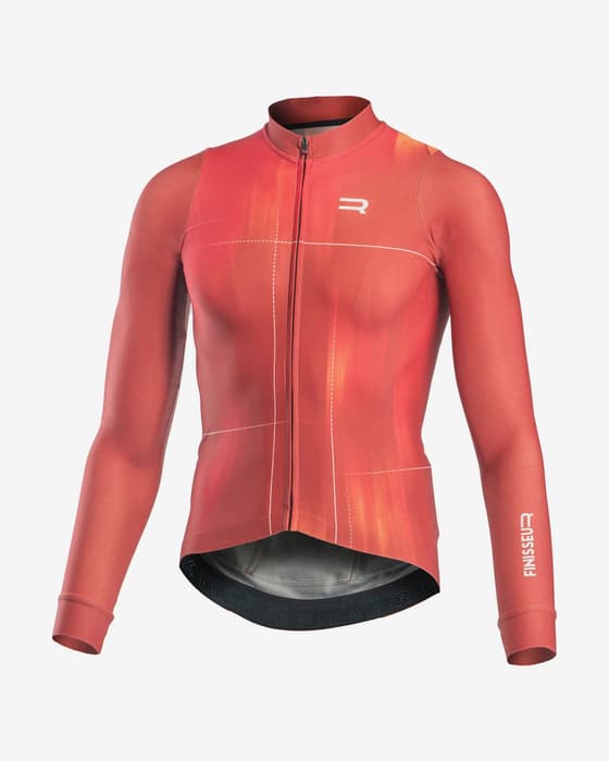 Maillot Finisseur Pro Race Ripe manche longue rouge