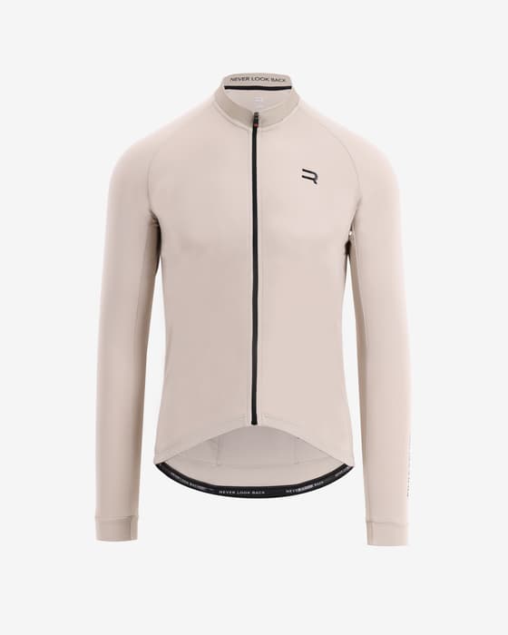 Maillot Finisseur Core Thermal manga larga marrón claro