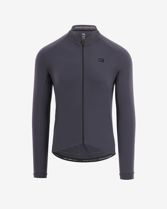 Maillot Finisseur Core Thermal manches longues gris foncé