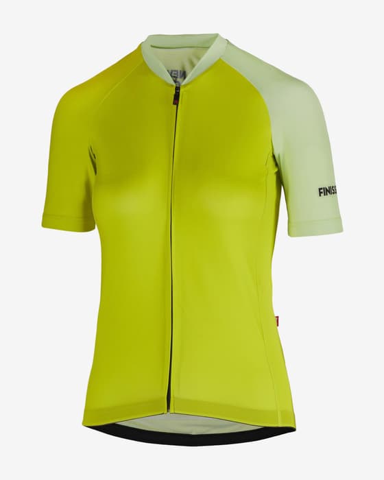 Maillot Finisseur Core Gut manche courte citron vert femme