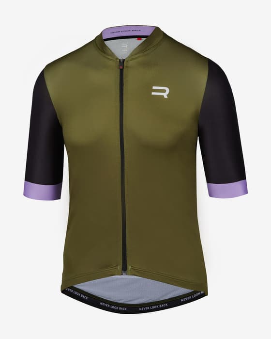 Maillot Finisseur Pro 3 manche courte vert lilas