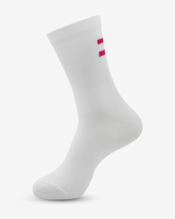 Calcetines Finisseur Pro Race Racer blanco rojo