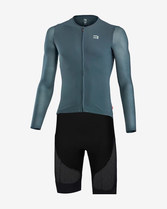 Finisseur Pro Race Trikotset blau-schwarz