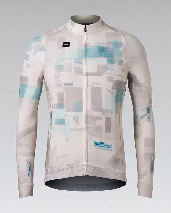 Maillot Gobik Hyder manches longues gris bleuté