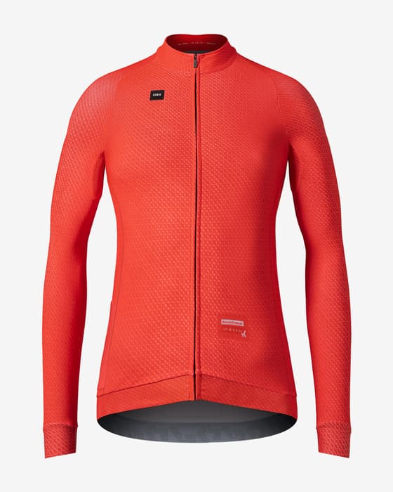 Maillot Gobik Hyder manches longues rouge femme