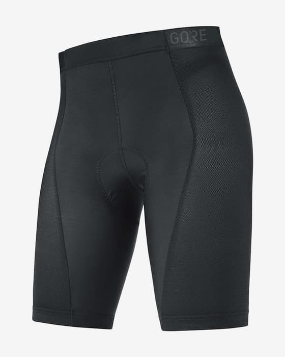 Culote Gore Wear C5 Liner sin tirantes negro mujer