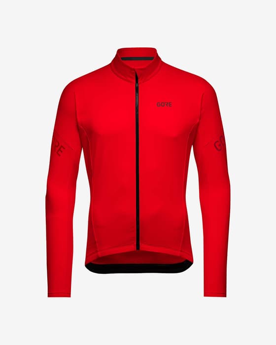 Maillot GOREWEAR C3 Thermo manga larga granate